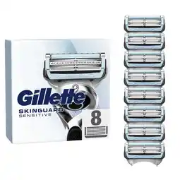 Bol.com Gillette skinguard sensitive - navulmesjes - 8 navulmesjes aanbieding