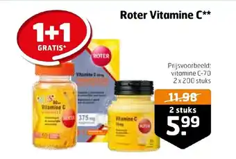 Trekpleister Roter vitamine C aanbieding