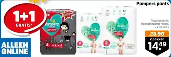Trekpleister Pampers pants aanbieding