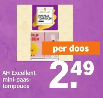 Albert Heijn AH excellent mini-paas-tompouce aanbieding