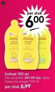 Etos Zwitsal 700 ml aanbieding