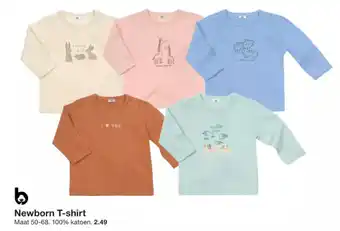 Zeeman Newborn T-shirt aanbieding