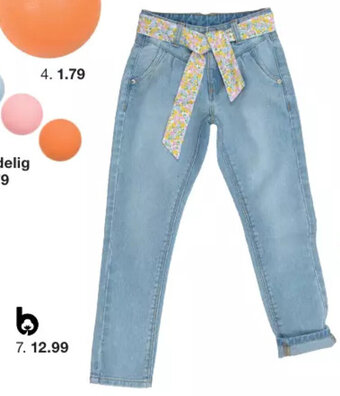 Zeeman Denim broek aanbieding