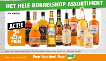 Poiesz Alle whiskey aanbieding