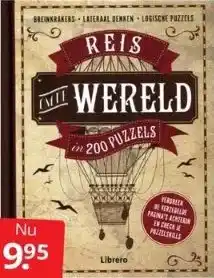 Boekenvoordeel Reis om de wereld - 200 puzzels aanbieding