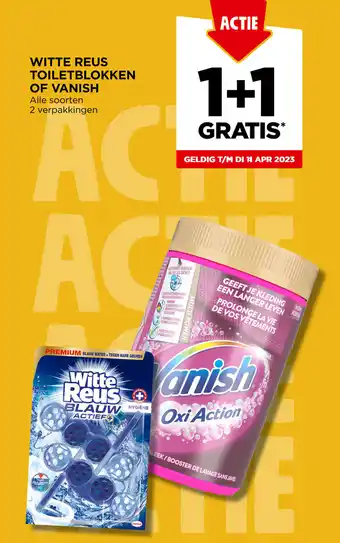 Jumbo Witte Reus Toiletblokken Of Vanish aanbieding