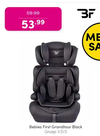 Baby & Tiener 3F Bebies first grandtour black aanbieding