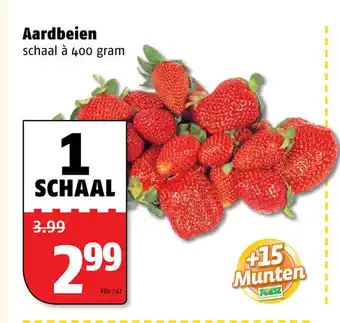 Poiesz Aardbeien 400g aanbieding