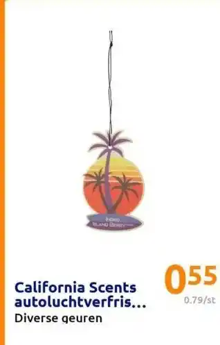 Action California scents autoluchtverfrisser aanbieding