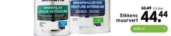 GAMMA Sikkens muurverf aanbieding