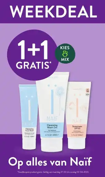 Holland & Barrett Op alles van naïf aanbieding