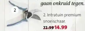 Intratuin 2. intratuin premium snoeischaar. aanbieding