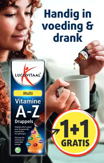 Lucovitaal Vitamine a-z druppels aanbieding