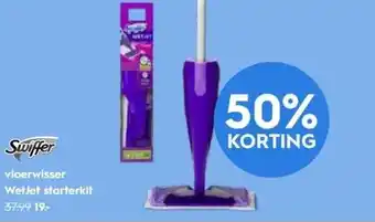 Blokker Vloerwisser wetjet starterkit aanbieding