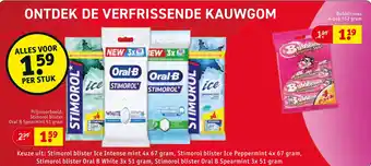 Kruidvat Kauwgom aanbieding