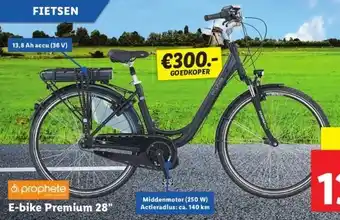 Lidl E-bike premium 28" aanbieding