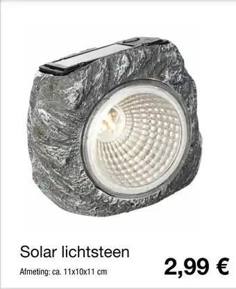 Kik Solar lichtsteen aanbieding