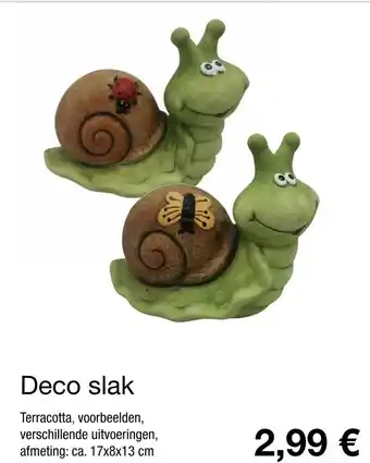 Kik Deco slak aanbieding