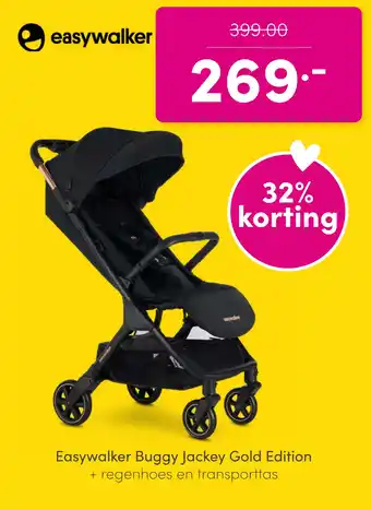 Baby & Tiener Easywalker buggy jackey gold edition aanbieding