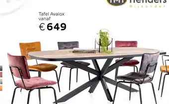Henders & Hazel Tafel Avalox aanbieding