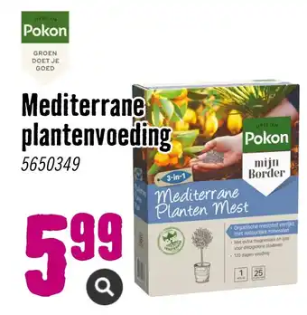 Hornbach Mediterrane plantenvoeding aanbieding