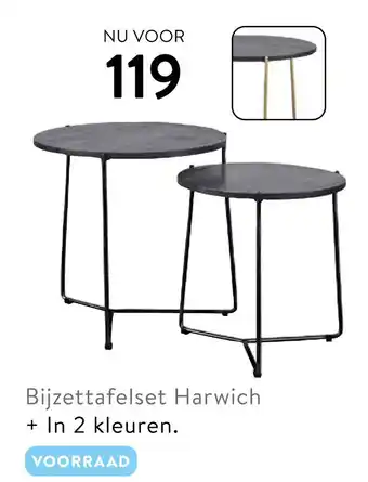 Profijt Meubel Bizjettafel harwich aanbieding