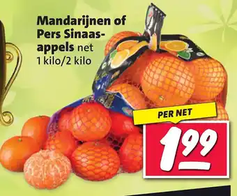 Nettorama Mandarijnen of pers sinaasappels aanbieding