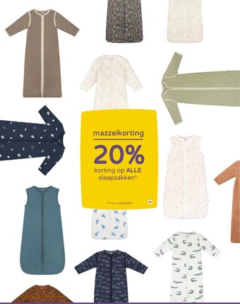 Prenatal Op alle slaapzakken* aanbieding