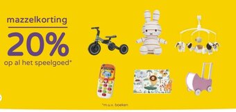 Prenatal Op al het speelgoed* aanbieding