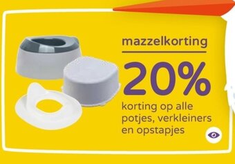 Prenatal Op alle potjes, verkleiners en opstapjes aanbieding