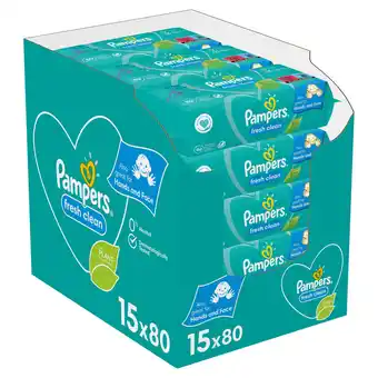 Wehkamp Pampers fresh clean aanbieding