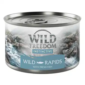 Zooplus Wild freedom instinctive 6 x 140 g - wild rapids - zalm aanbieding