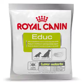 Zooplus 50g educ royal canin hondensnacks aanbieding