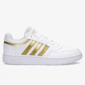 Perry Sport Adidas adidas hoops 3.0 sneakers wit/goud dames aanbieding