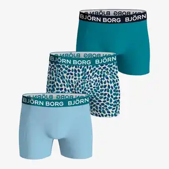 Perry Sport Bjorn borg boxers turquoise/blauw heren aanbieding