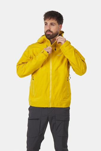 Bever Ayacucho mountain 3l hardshell jas geel aanbieding