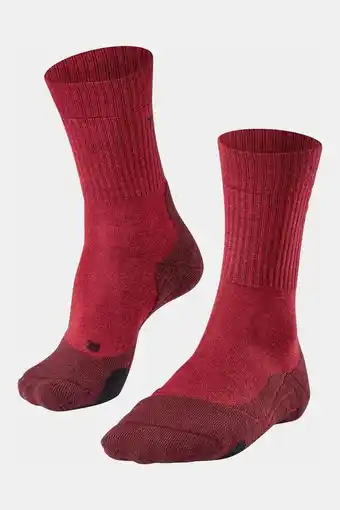 Bever Falke tk2 wool sok dames rood aanbieding