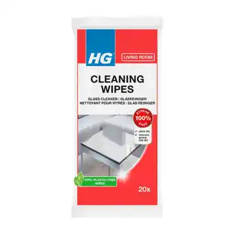 Coop Hg glasreiniger wipes aanbieding