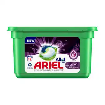 Coop Ariel wasmiddel3in1 pods + lenor aanbieding