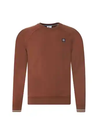 Only for Men Blue industry trui ronde hals aanbieding