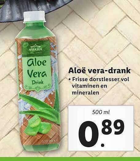 Vitasia Thai Style Alo Vera-Drank 500 ml aanbieding bij Lidl