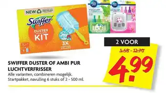 Dekamarkt Swiffer Duster Of Ambi Pur Luchtverfrisser aanbieding