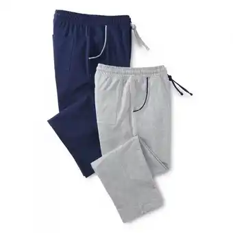 EUROtops Jersey-vrijetijdsbroek set van 2 stuks aanbieding