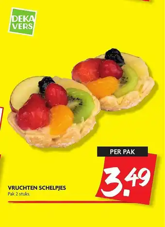 Dekamarkt Vruchten Schelpjes aanbieding