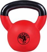 Bol.com Gorilla sports kettlebell - gietijzer (rubber coating) - 24 kg aanbieding