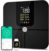 Bol.com Sacoma slimme personenweegschaal - 17x lichaamsanalyse - vetpercentage - weegschaal met app - usb oplaadbaar - digitaal aanbieding