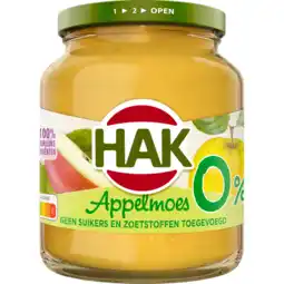 Jumbo Hak appelmoes 0% 350g aanbieding