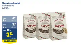 Makro Sapori cantuccini 175g aanbieding