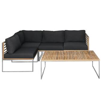 Home24 Loungeset teakline 5-delig aanbieding