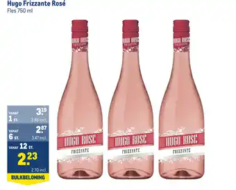 Makro Hugo frizzante rose 750ml aanbieding